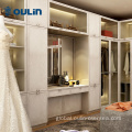 Bedroom Cabinet sliding doors wooden bedroom closet with dressing table Supplier